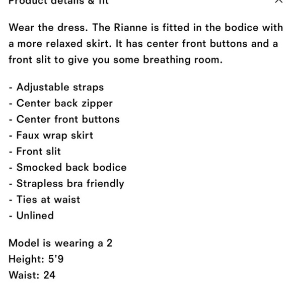 Reformation Rianne dress - Picture 7 of 8